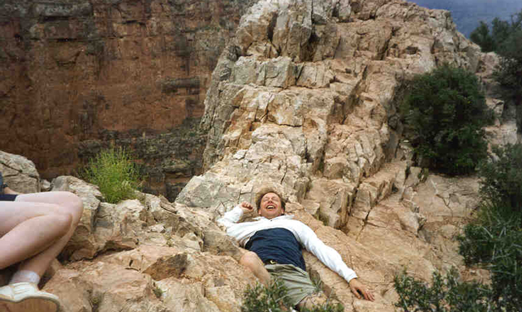 David takes a nap. David takes a nap